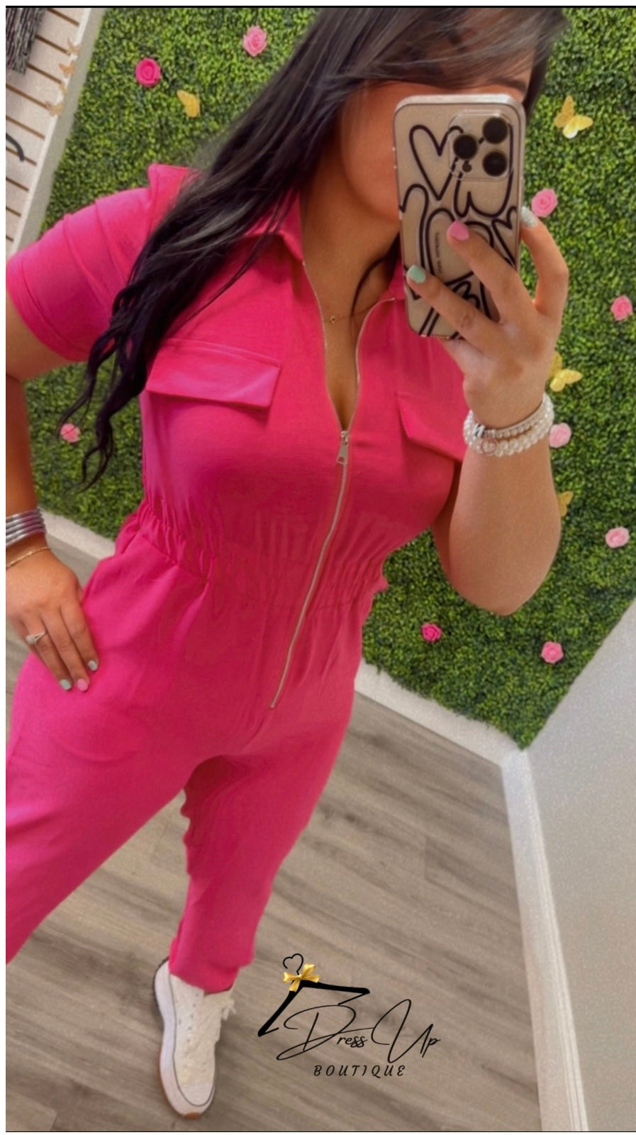 Pink Jumpsuit